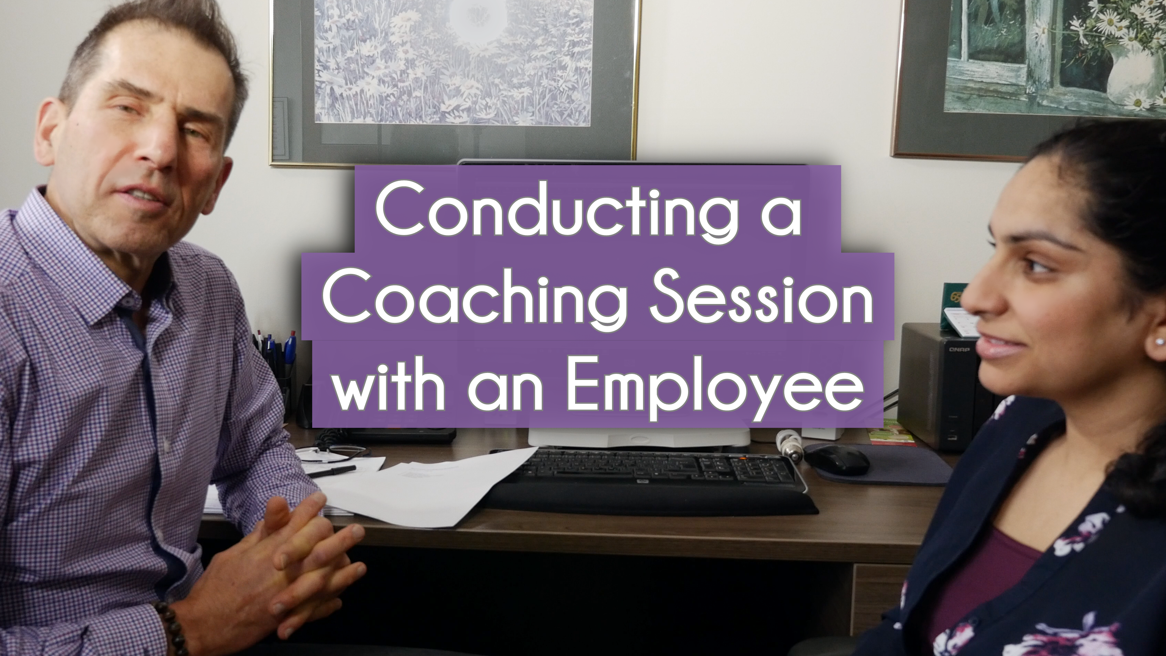 employee coaching session