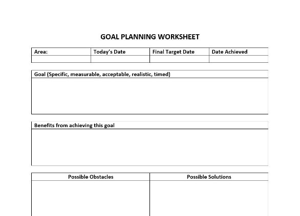 goal planning